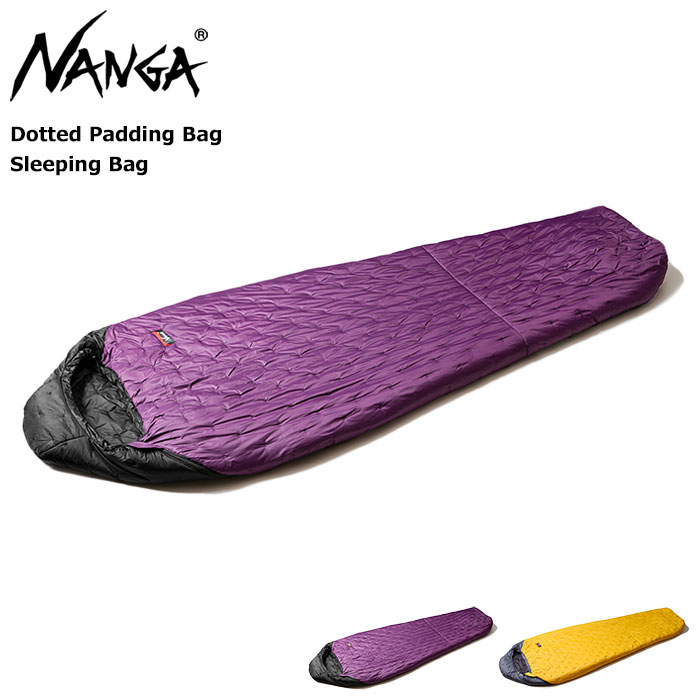 楽天市場】NANGA ナンガ 化繊シュラフ DOTTED PADDING BAG/ドッテド