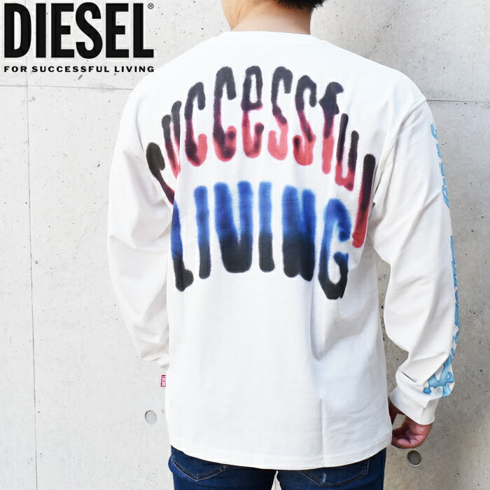 楽天市場】DIESEL ディーゼル ヴィンテージロゴ ロングTシャツ ロンT
