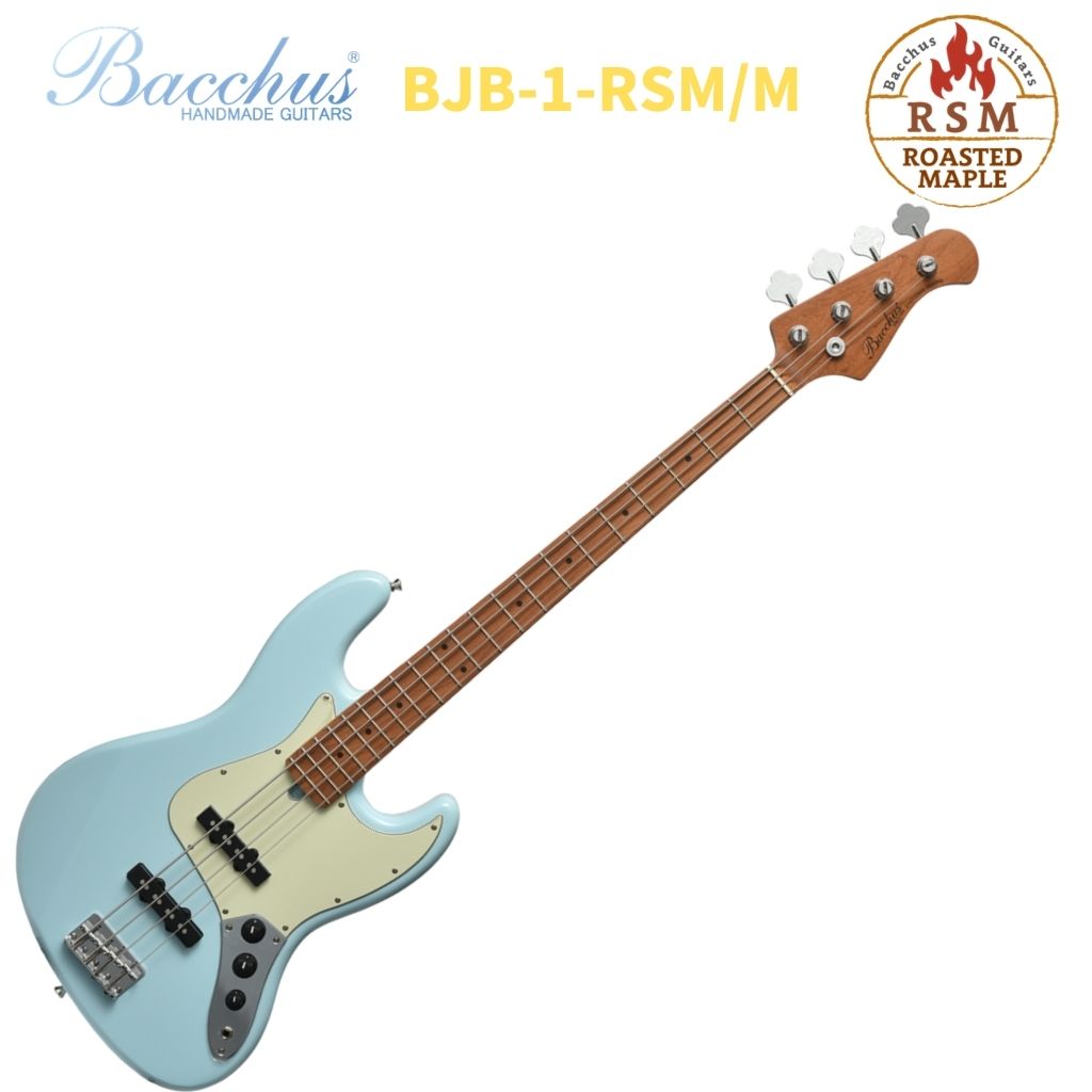 楽天市場】Bacchus BJB-1-RSM/M OWH Olympic Whiteバッカス エレキ