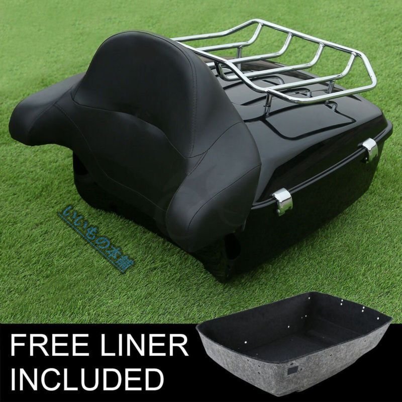 楽天市場】リアキャリア バイク ハーレー パッド ラック ツーリング