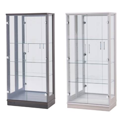 シェイプ用 追加棚板 ガラス製棚板 コレクションラック用 追加棚