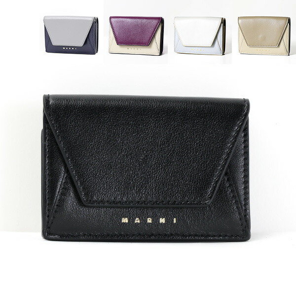 楽天市場】MARNI マルニ Bi-Fold Wallet 二つ折り財布 折りたたみ財布
