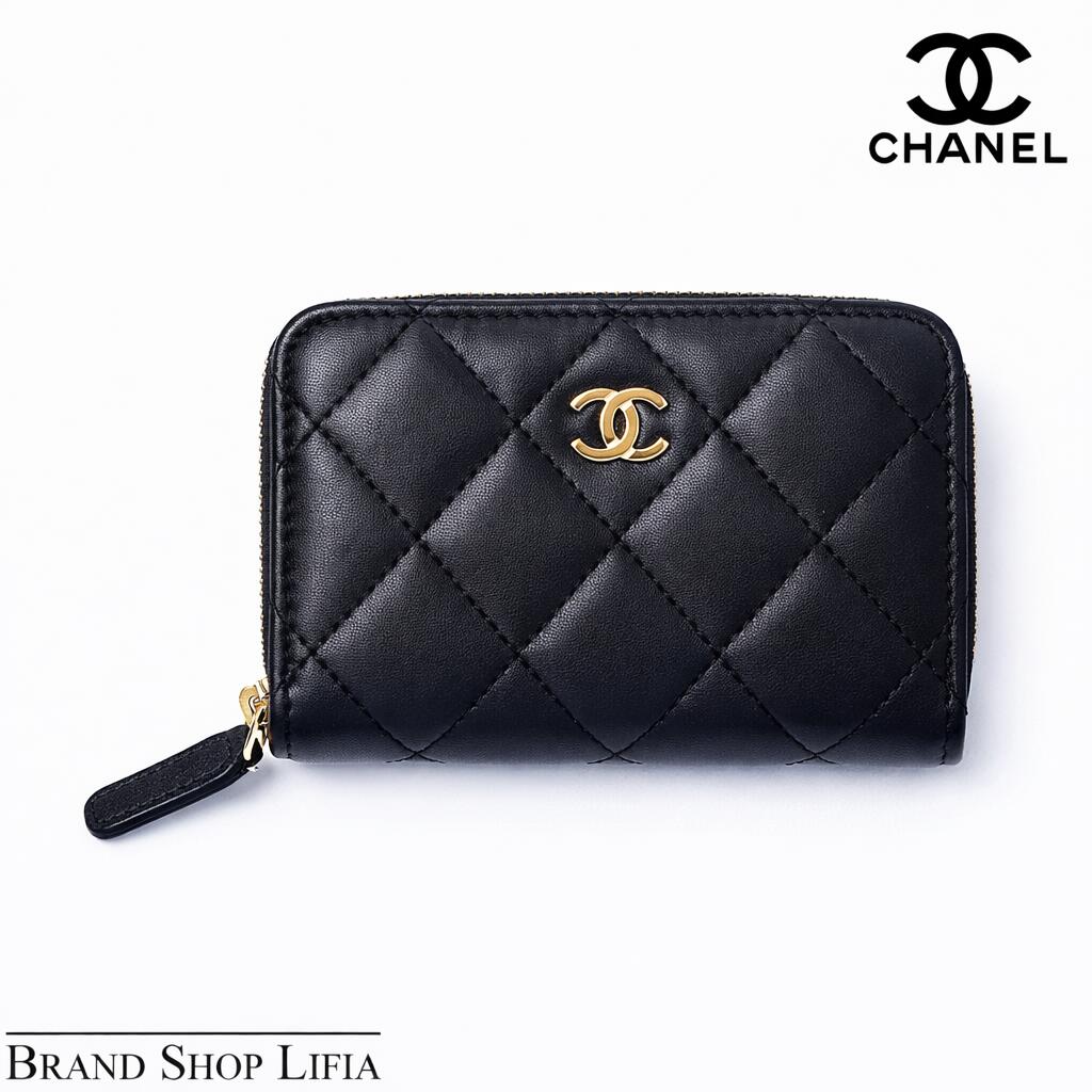 楽天市場】【10%OFF】 シャネル ジップコインパース CCフィリグリー