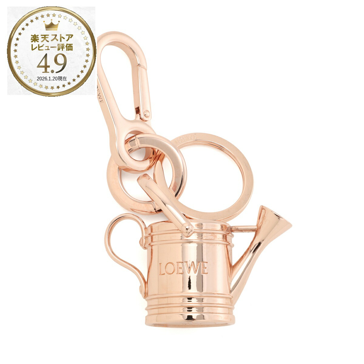 楽天市場】LOEWE ロエベ キーリング KNOT CHARM ノットチャーム