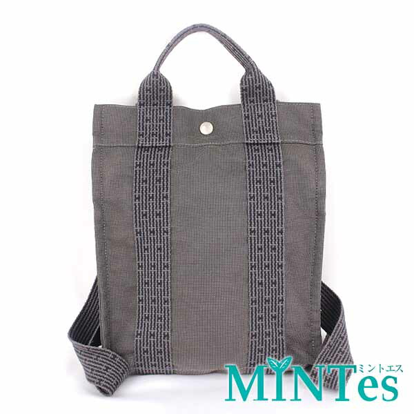 楽天市場】美品 HERMES エルメス エールラインアドMM リュックサック