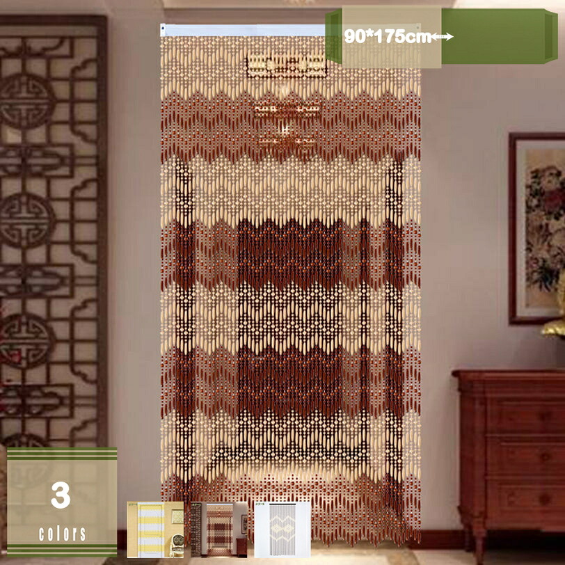 楽天市場】珠のれん 39連 巾85×丈120cm おしゃれ 玉のれん 木珠 和