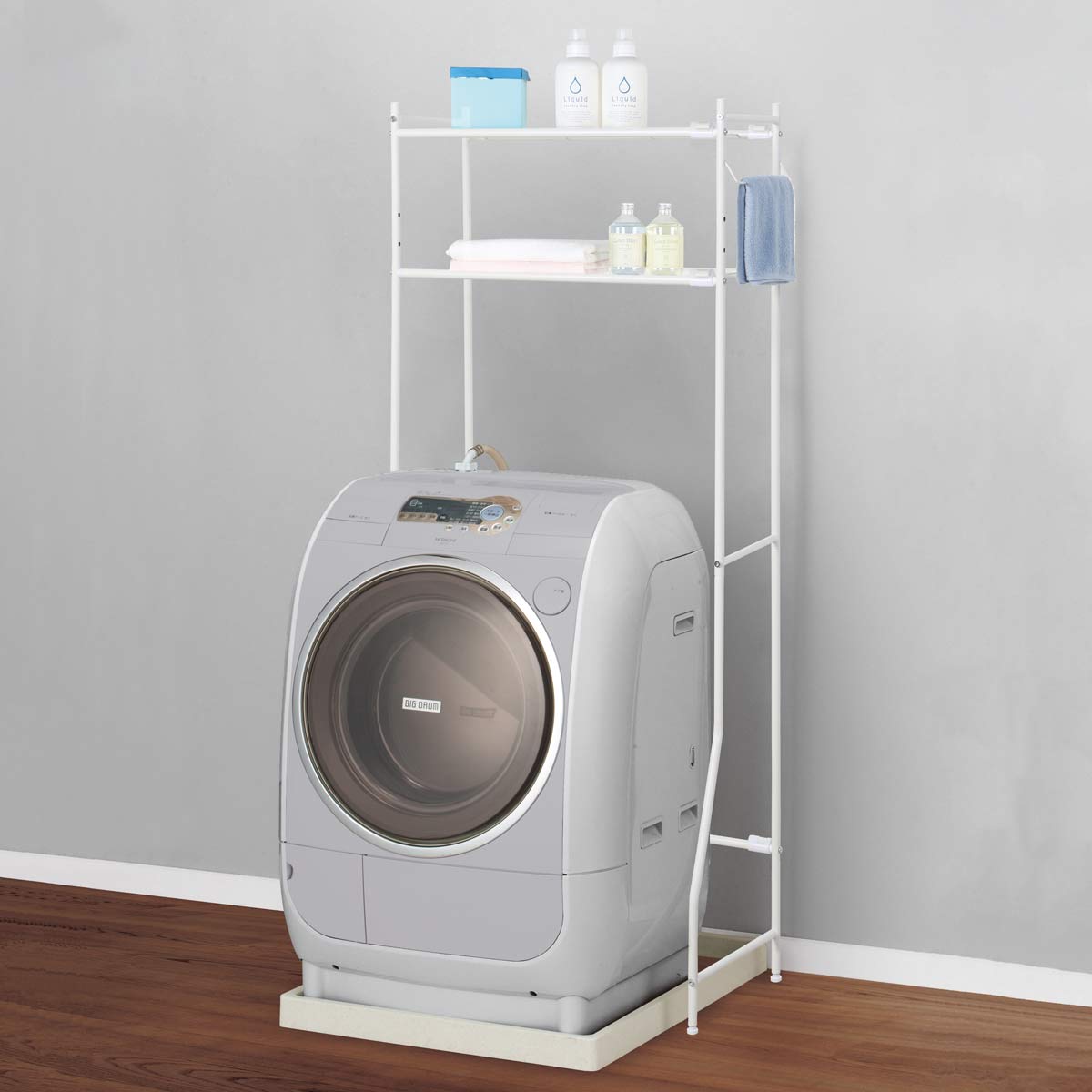 楽天市場】つっぱり洗濯機ラック ソルヴィ (IMPV) ニトリ 【玄関先迄