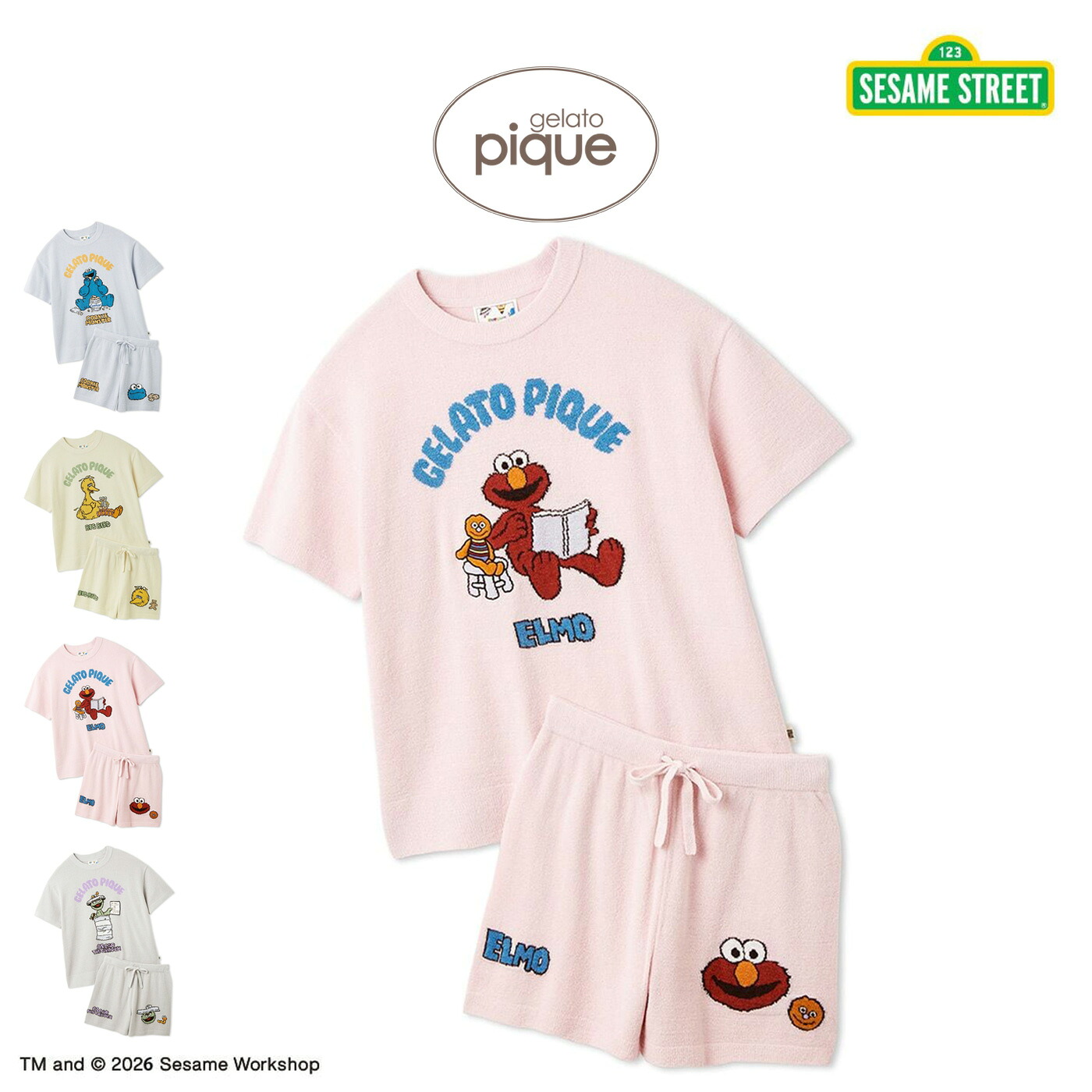 楽天市場】ダッフィー ルームウェアセット 半袖 ブルー gelato pique