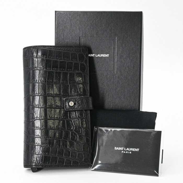 楽天市場】送料無料 SAINT LAURENT サンローラン スタッズ長財布