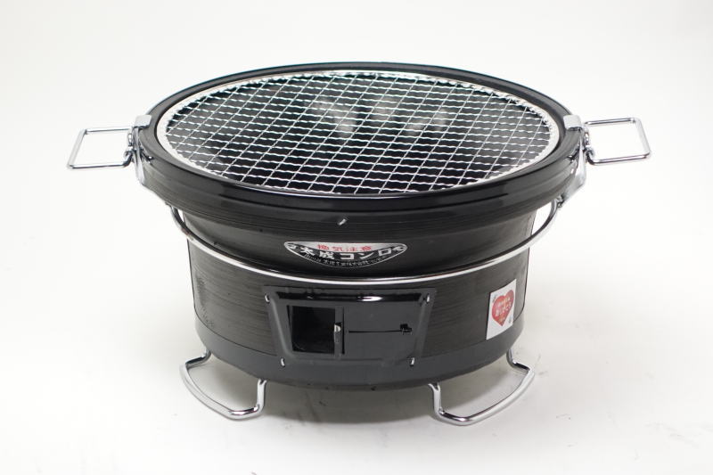 楽天市場】日本製 キンカ バーベキューコンロ 丸型 B-5 大型 珪藻土