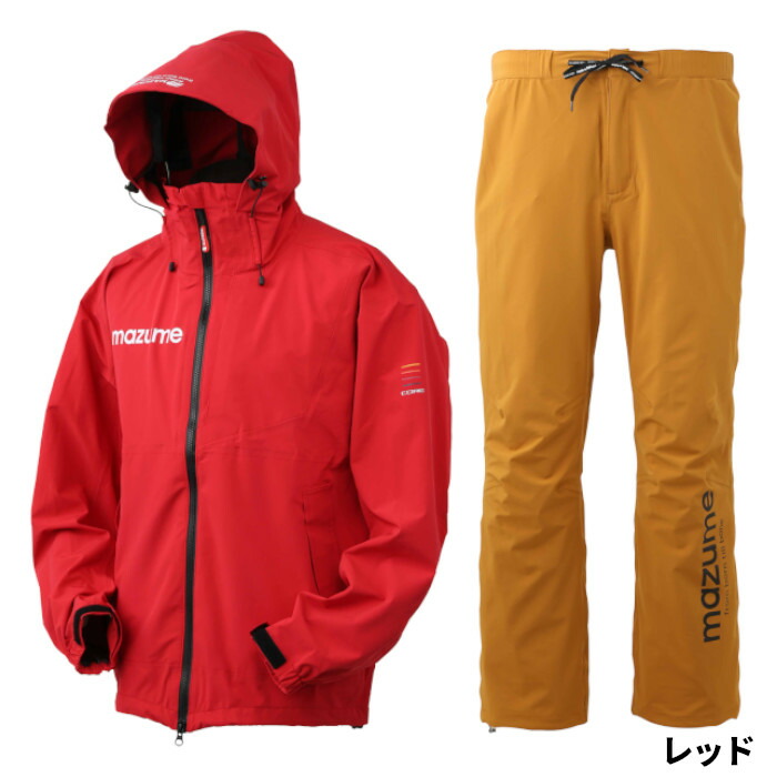 楽天市場】mazume(マズメ) mzコアレインスーツ グリーン MZRS-756