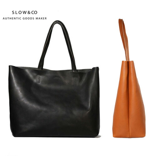 楽天市場】SLOW/ 別注 TOTE レザートートバッグ 26SS ビジネス 新生活
