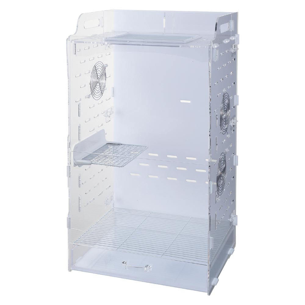 楽天市場】GEX アクリルルーム III 390Highフクロモモンガ/デグー用