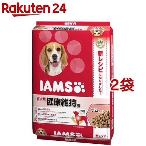 楽天市場】アイムス成犬用健康維持用チキン小粒( 8kg×2袋セット