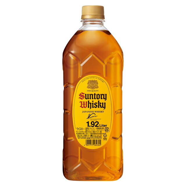 楽天市場】サントリー ウイスキー 角瓶 40度 1920ml ペットボトル 1
