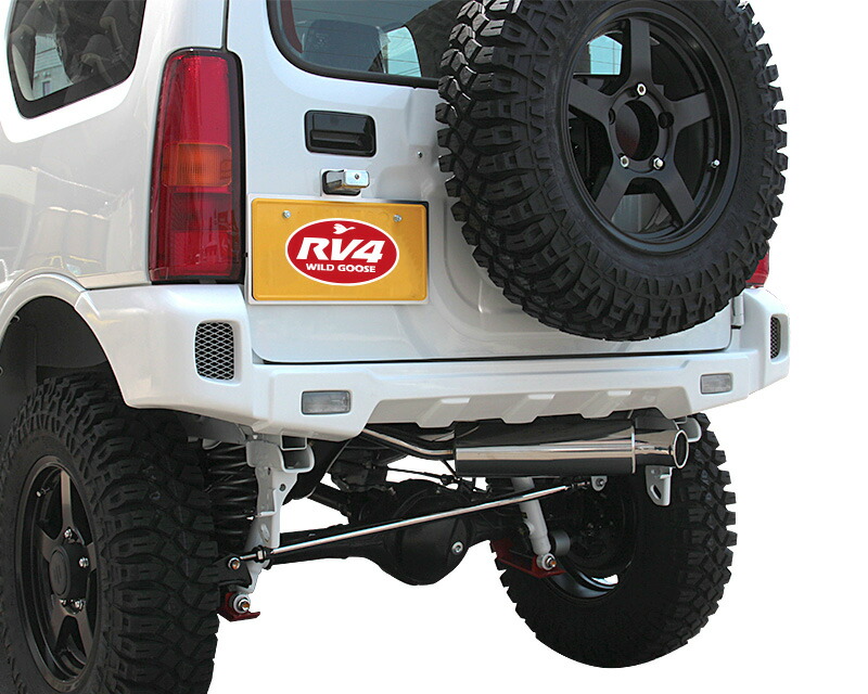 楽天市場】ジムニーJB23用 MRS製 ステンレスリアマフラー タイプ3