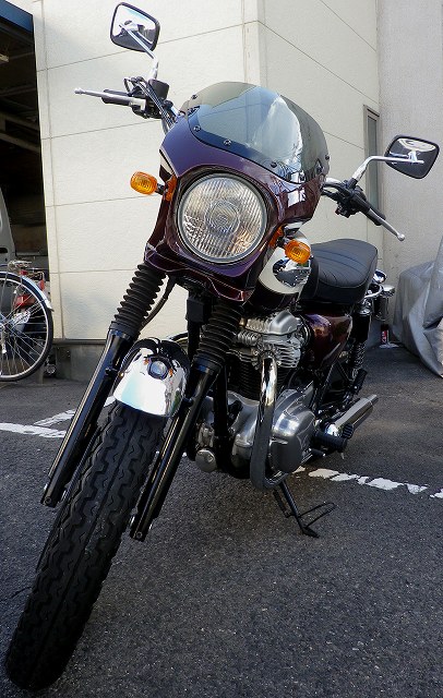 楽天市場】W650 汎用ビキニカウル タイプAEROスクリーン [純正色塗装