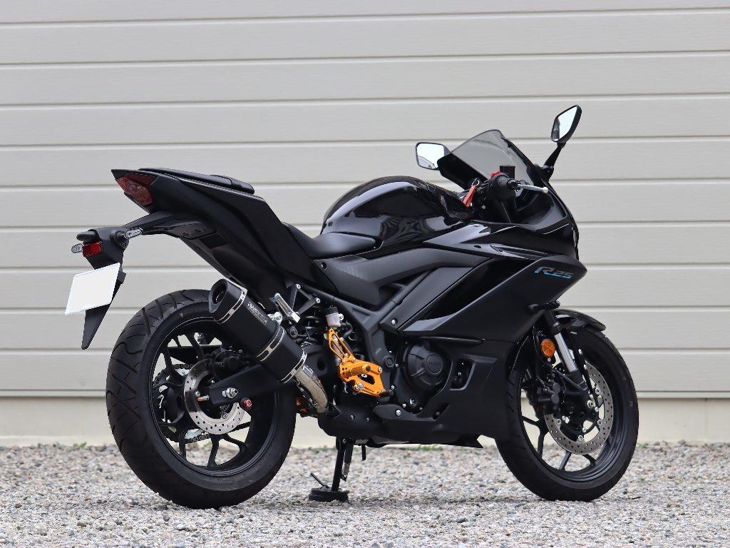 楽天市場】PRUNUS プラナス スリップオンマフラー YZF-R25 YZF-R3 MT