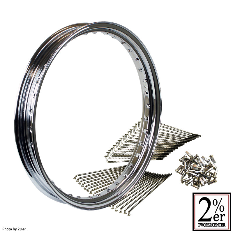 楽天市場】2%er ツーパーセンター フロント19インチキット SR400 SR500