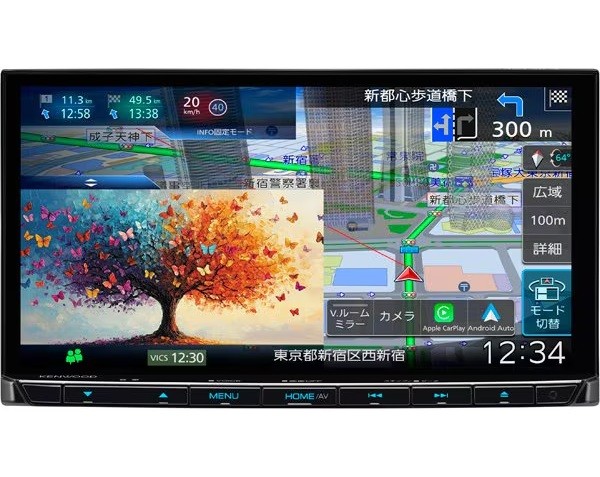楽天市場】KENWOOD ケンウッド 彩速ナビ MDV-S708 7V型180mmモデル AV