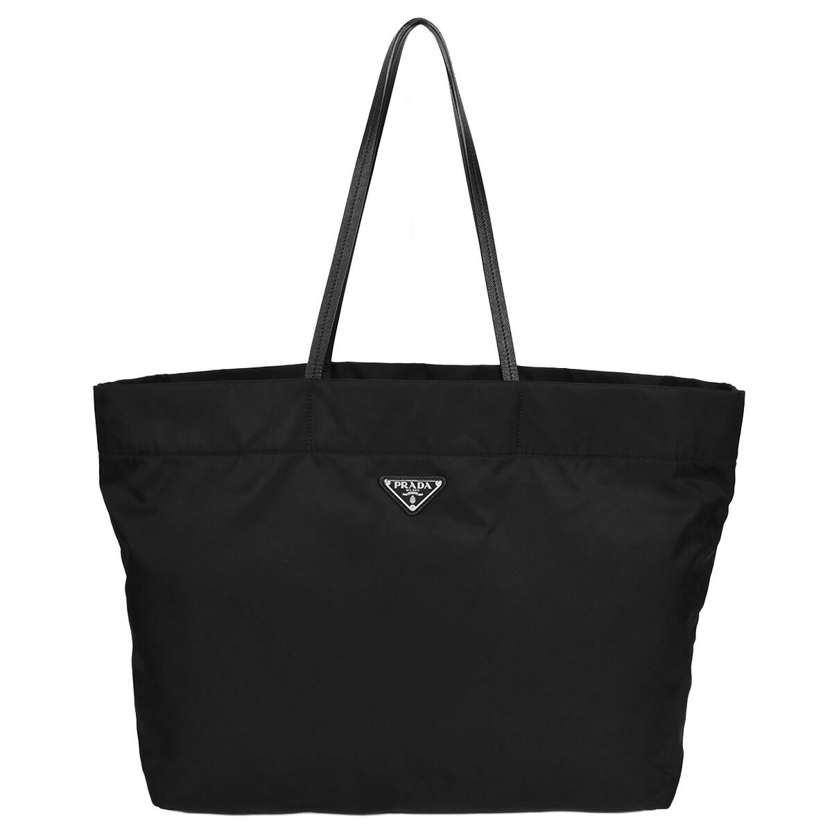 楽天市場】【新品同様】プラダ 【PRADA】メタルロゴ トートバッグ