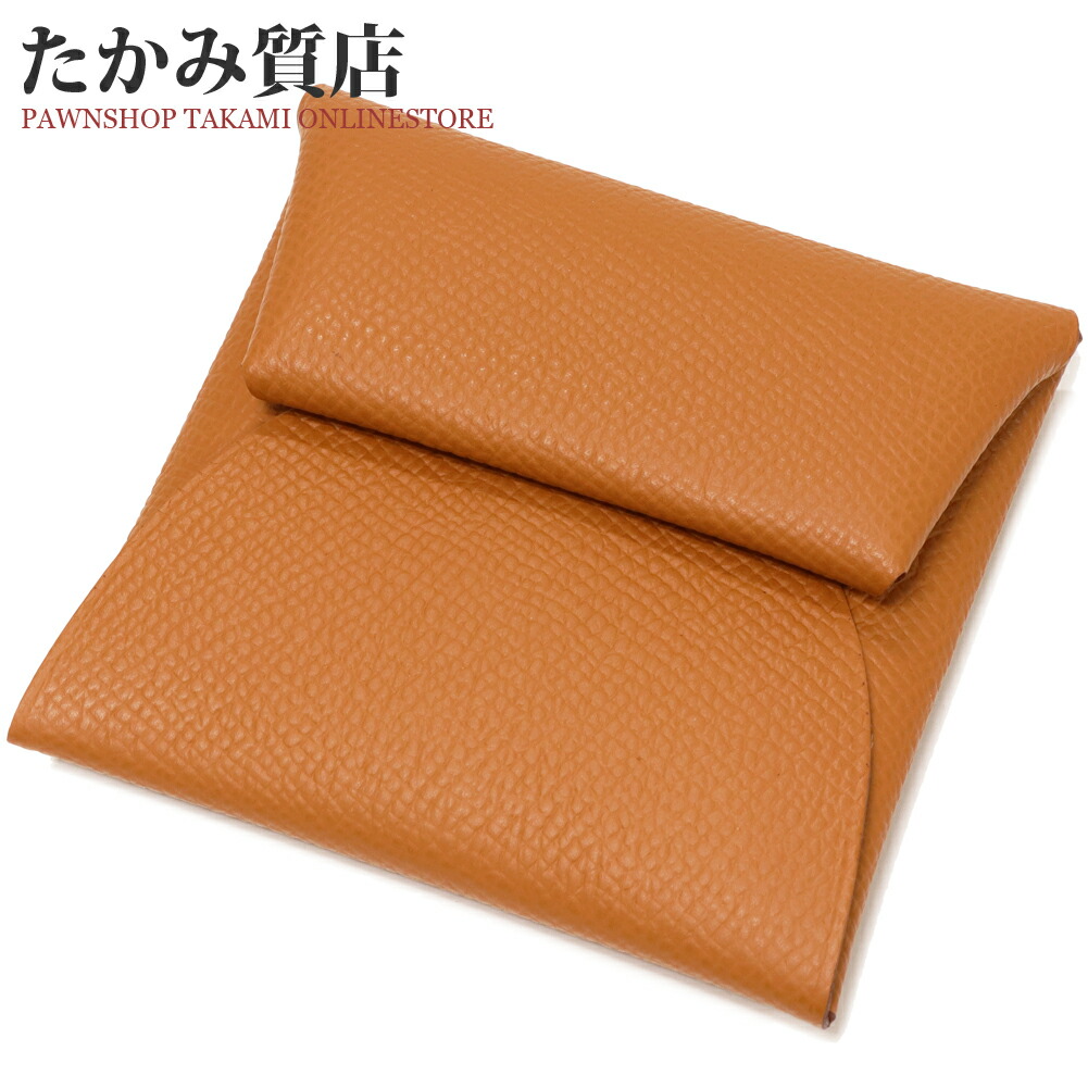 楽天市場】エルメス コインケース バスティア ゴールド エプソン W刻印