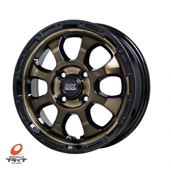 楽天市場】ホットスタッフ マッドクロス グレイス BRC/BK 12x4.0J+43 4
