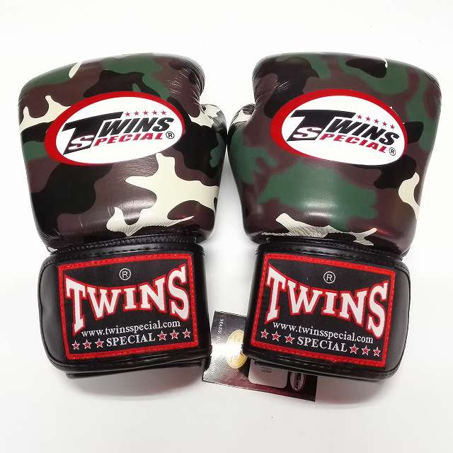 楽天市場】TWINS SPECIAL ボクシンググローブ 8oz 迷彩緑 /ボクシング