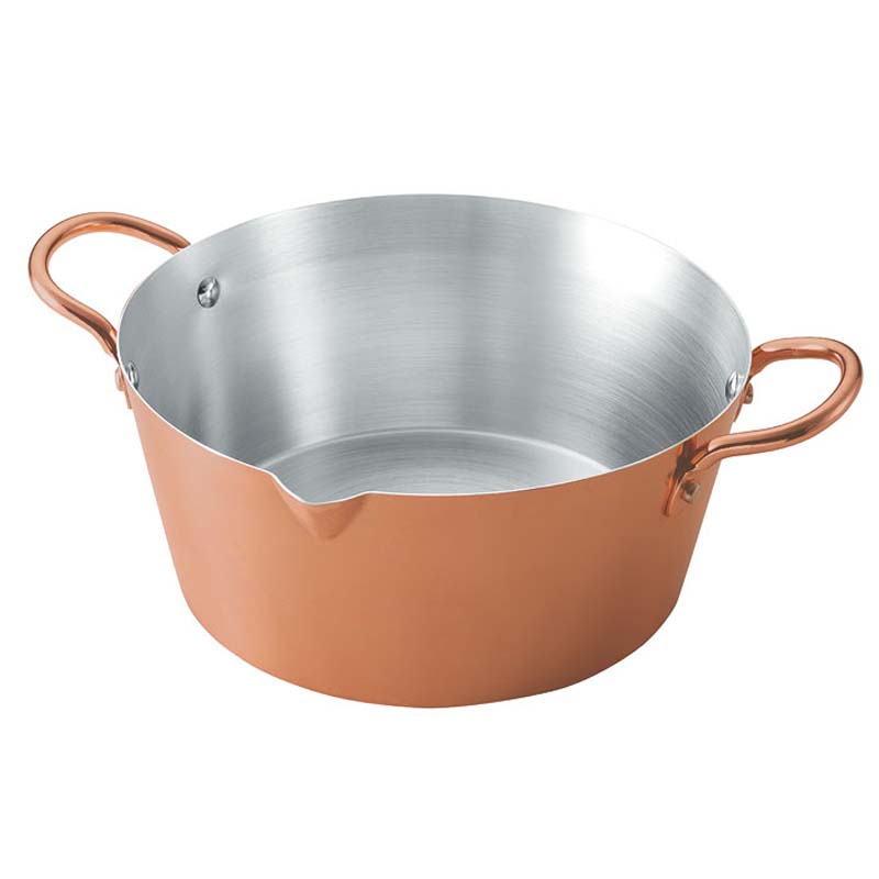 楽天市場】銅製 天ぷら鍋 内側錫引き有りタイプ 内径250mm（かっぱ橋