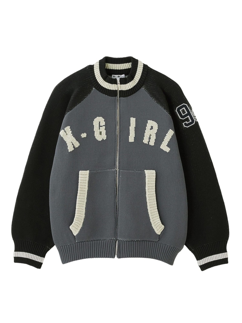 楽天市場】SMART LOGO PUFF JUMP ジャンパー X-girl X-girl エックス