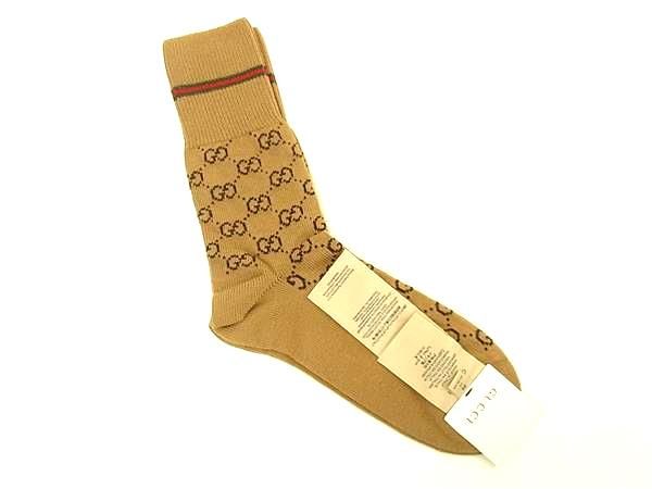 楽天市場】グッチ GUCCI 靴下 ブラウン メンズ 471093 4g592 9764 GG