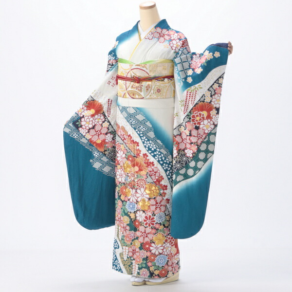 楽天市場】スーパーSALE 30%OFF 3/11 1:59まで 【中古】【購入品】振袖