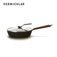 VERMICULAR(バーミキュラ)フライパン 24cm DEEP ウォールナット[ガラス