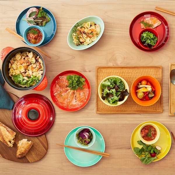 Le Creuset (ル・クルーゼ)ネオ・ラウンド・プレート 22cm (5枚入り