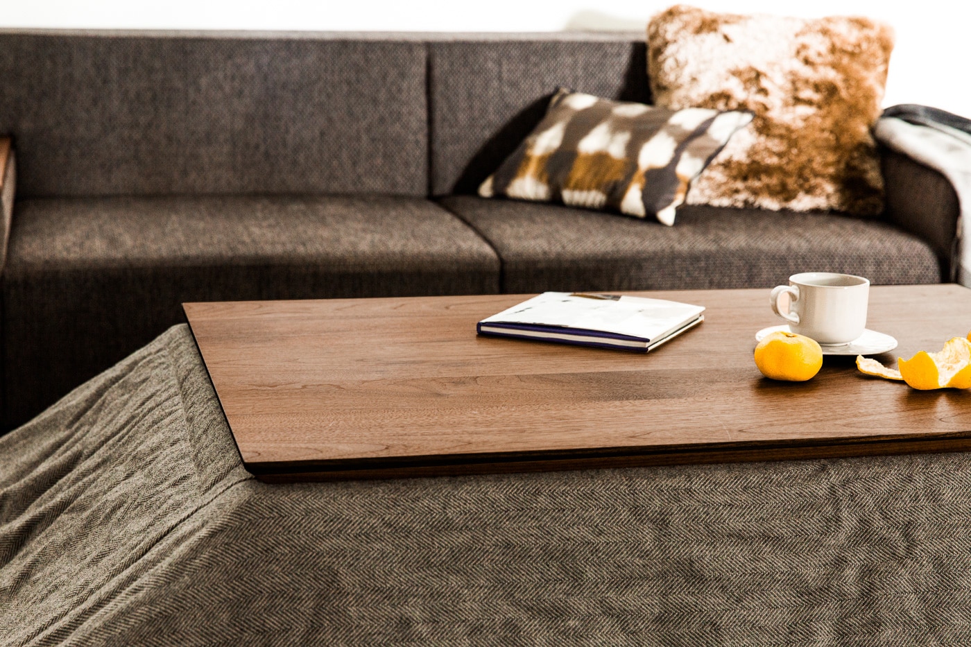 Quick Delivery対象商品】トーカスト コタツテーブル(ウォールナット