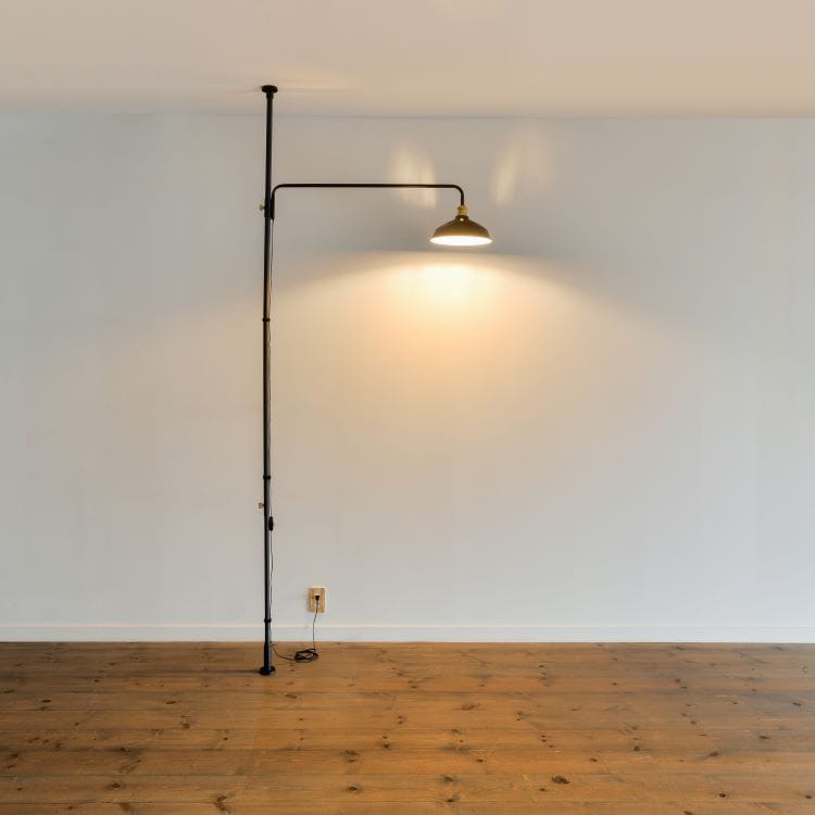 ドローアライン ランプアーム L＋シェード セット / ブラック(縦