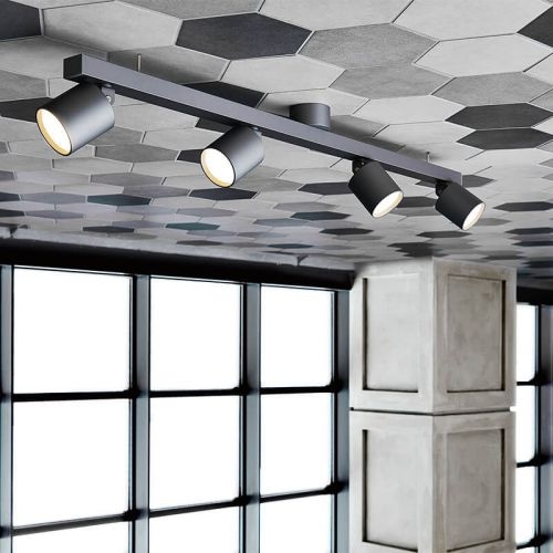 グリッドダウンライト (カラーブラック 灯数4灯) | アートワーク