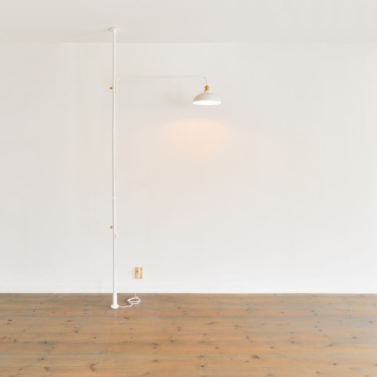 ドローアライン ランプアーム L＋シェード セット / ホワイト(縦