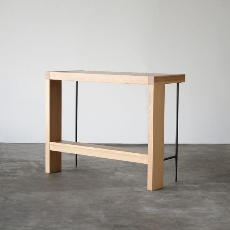 カント カウンターテーブル (樹種ウォールナット) | ノーウェアライク