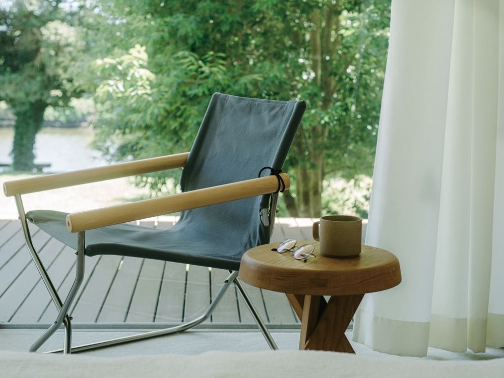 ニーチェア エックス 80 (木部ダークブラウン シートグレー