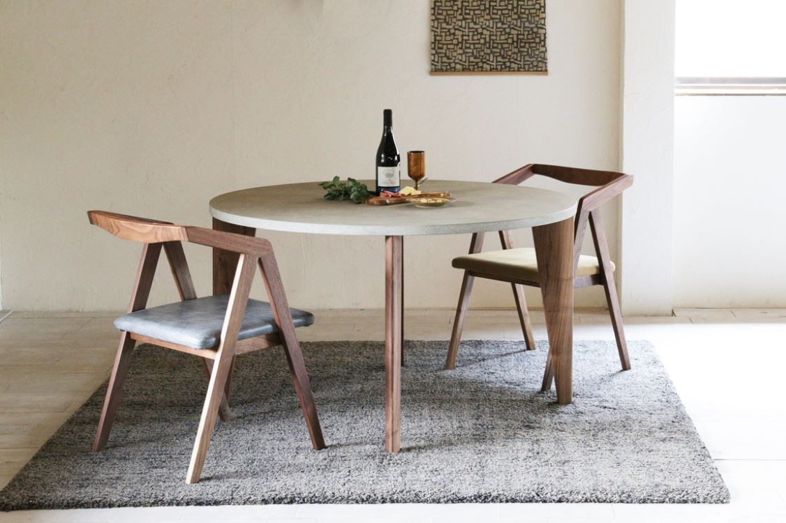 ノンベ ラウンドテーブル(モルタル) | フォリヴォラ(Folivora