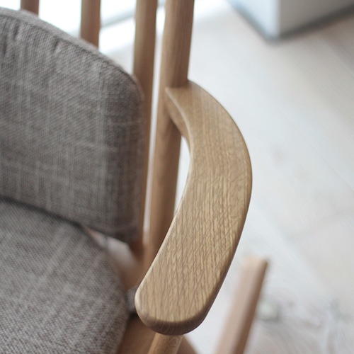 フレンドリー ロッキングチェア(レッドオーク) | ナガノインテリア