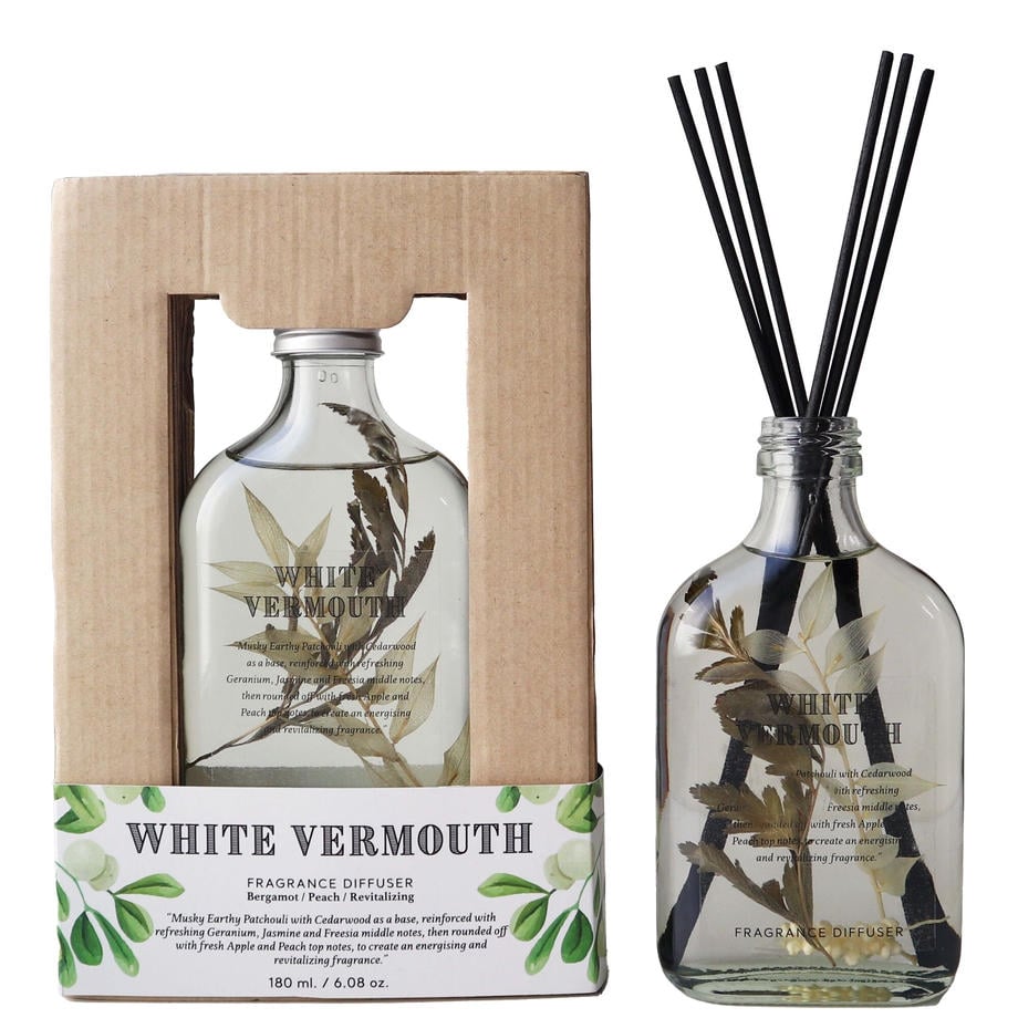 ボタニカルボトルズ アロマディフューザー(180ml) (香りホワイト