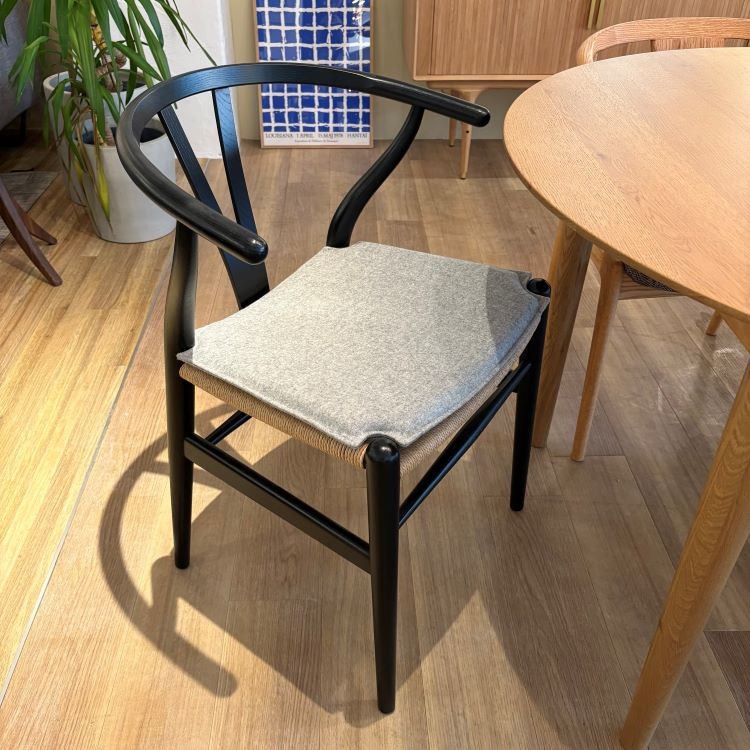 CH24 Yチェア用 クッション (カラーleather dark brown) | カール