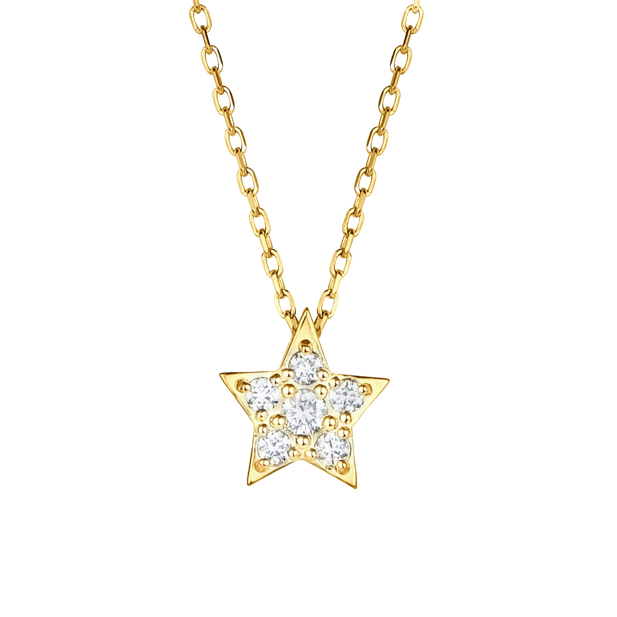 ルフト K18イエローゴールド ダイヤモンドペンダント JPF0354G