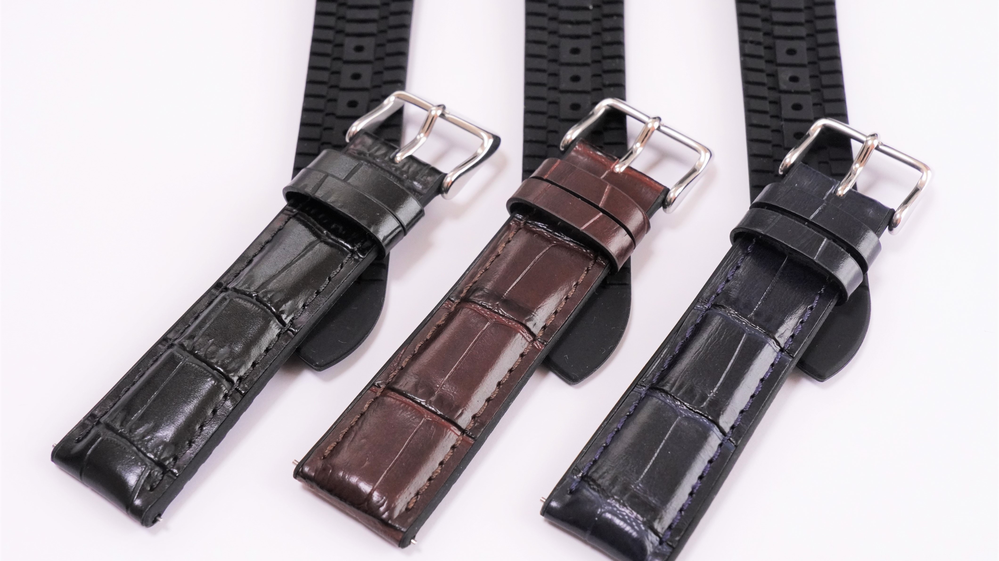 牛皮革タケフ型押 裏ラバータイプ| セイコータイムラボ オンラインショップ