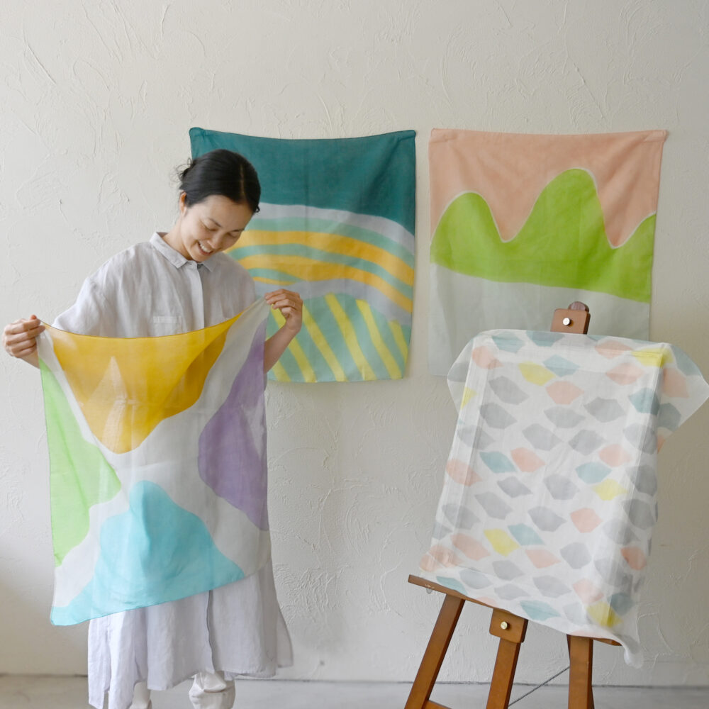 手織OCラクガキスカーフ - 【シサム工房 公式OnlineStore】FAIR TRADE