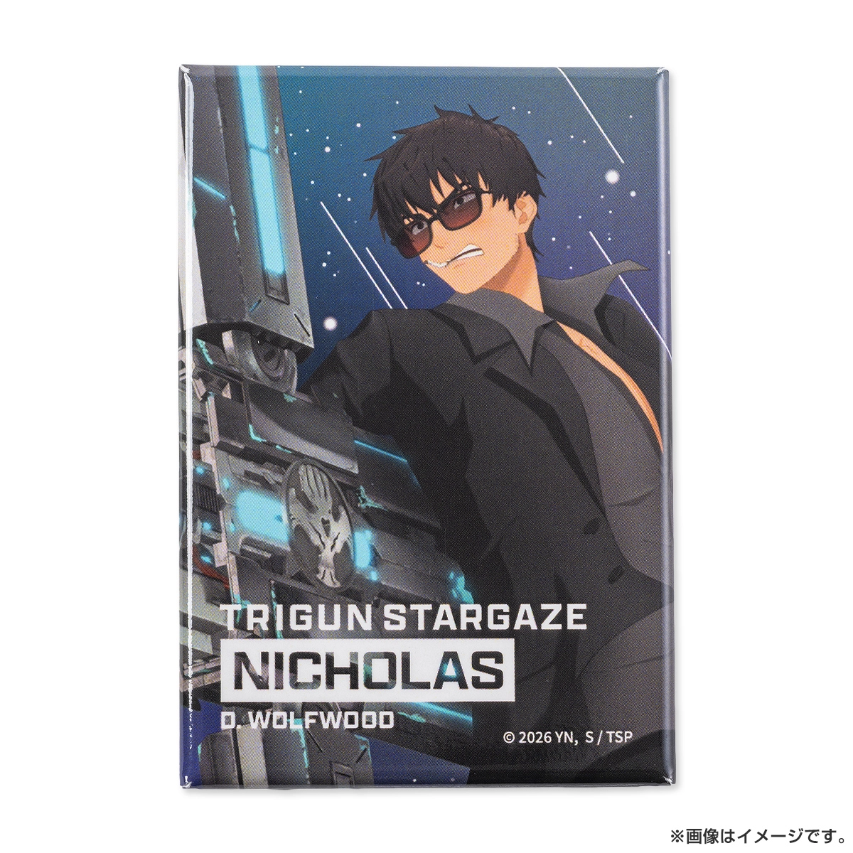 TRIGUN STARGAZE スクエア缶マグネット