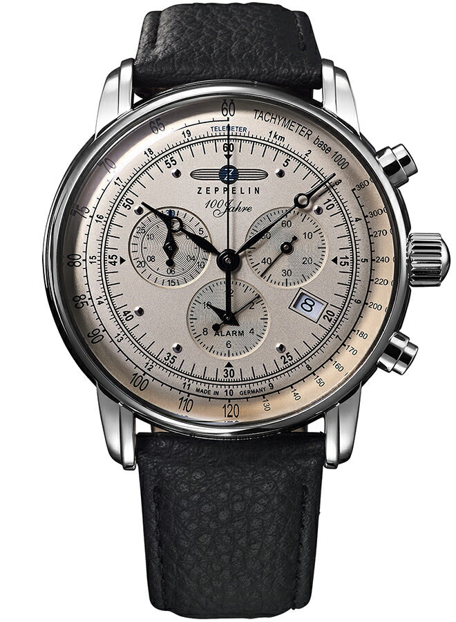 ツェッペリン 100周年記念シリーズ クロノグラフアラーム 限定モデル