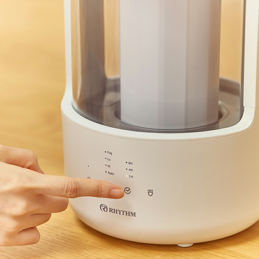 リズム MIST 250 超音波式 プールレス 加湿器 ライトグレー 9YYA64RH08
